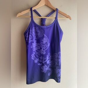 Athleta Women Purple Swim Bikini Top Size Small